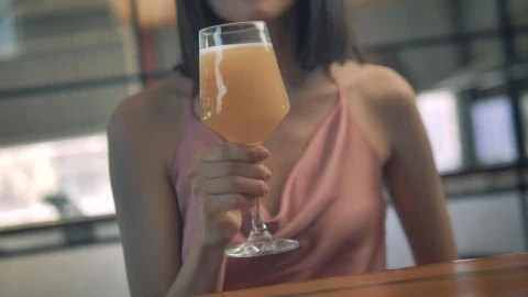 Free Stock Video Woman Drinking Craft Beer Live Wallpaper - Free Live Wallpaper