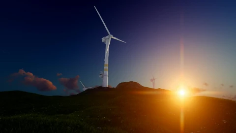 Free Stock Video Wind Turbine Generating Electricity D Live Wallpaper - Free Live Wallpaper