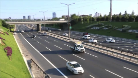 Free Stock Video Wide Highway On A Sunny Day Live Wallpaper - Free Live Wallpaper