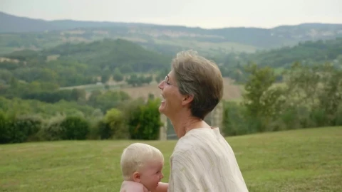 Stock Footage Woman And Her Grandchild Live Wallpaper - Free Live Wallpaper