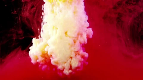 Stock Footage White Splashing Against Red Live Wallpaper - Free Live Wallpaper