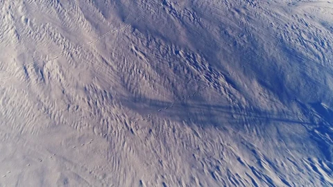 Stock Footage White Snow Texture Aerial Shot Live Wallpaper - Free Live Wallpaper