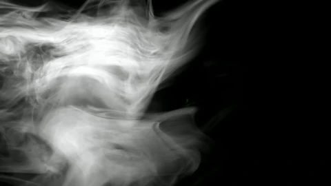 Stock Footage White Smoke Floating In Front Of A Black Background Live Wallpaper - Free Live Wallpaper