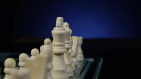 Stock Footage White Side Of A Chessboard Live Wallpaper - Free Live Wallpaper