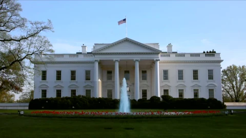Stock Footage White House In The Spring Live Wallpaper - Free Live Wallpaper