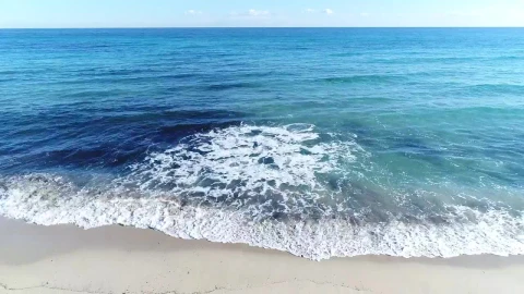 Stock Footage Waves Coming To The Beach Live Wallpaper - Free Live Wallpaper