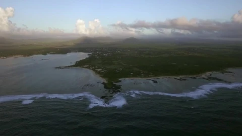 Stock Footage Waves Breaking Far From The Shore Live Wallpaper - Free Live Wallpaper