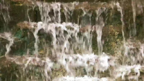 Stock Footage Waterfall On Stone Steps Live Wallpaper - Free Live Wallpaper