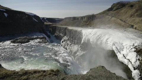 Stock Footage Waterfall On A Clear Day Live Wallpaper - Free Live Wallpaper
