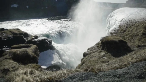 Stock Footage Waterfall Mist Live Wallpaper - Free Live Wallpaper