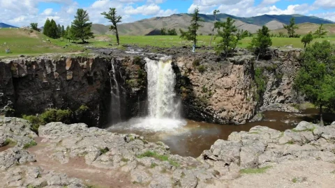 Stock Footage Waterfall And Pond Live Wallpaper - Free Live Wallpaper