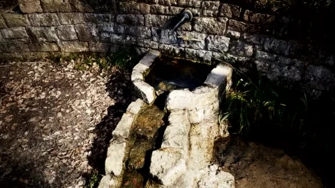 Stock Footage Water Well In An Ancient Village Live Wallpaper - Free Live Wallpaper