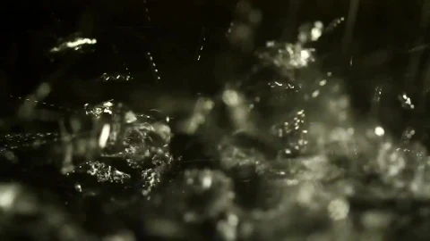 Stock Footage Water Splashing On The Floor Live Wallpaper - Free Live Wallpaper