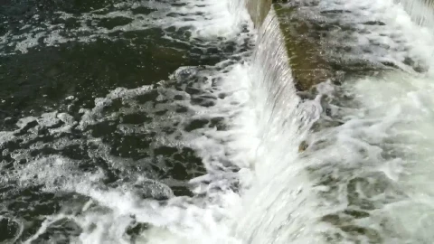 Stock Footage Water Rushing Over Steps Live Wallpaper - Free Live Wallpaper