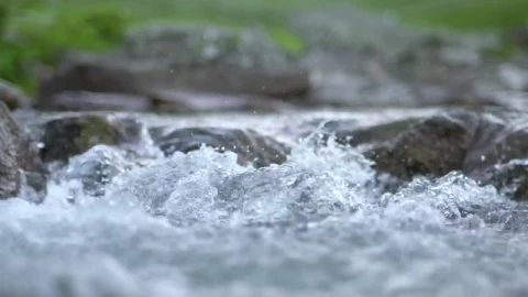 Stock Footage Water Running On A Little Stream Live Wallpaper - Free Live Wallpaper