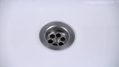 Stock Footage Water Goes Down The Drain In The Bathroom Live Wallpaper - Free Live Wallpaper