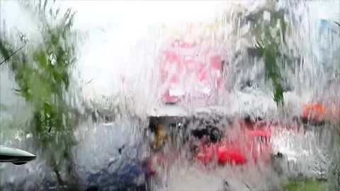 Stock Footage Water Flowing Down A Window Live Wallpaper - Free Live Wallpaper