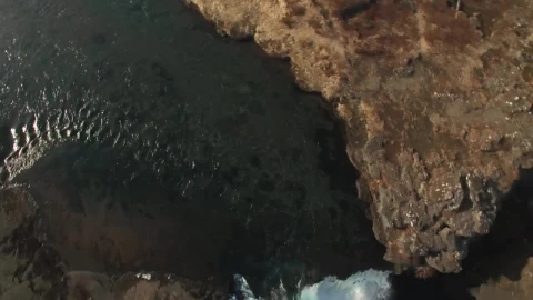 Stock Footage Water Falling Into A Canyon Live Wallpaper - Free Live Wallpaper
