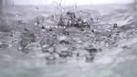 Stock Footage Water Drops Creating Ripples Live Wallpaper - Free Live Wallpaper