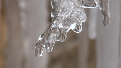 Stock Footage Water Dropping From The Ice Live Wallpaper - Free Live Wallpaper