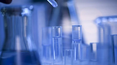 Stock Footage Water Dropper And Lab Tubes Live Wallpaper - Free Live Wallpaper