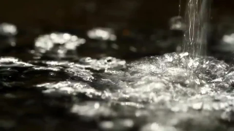 Stock Footage Water Dripping Into A Pool Live Wallpaper - Free Live Wallpaper