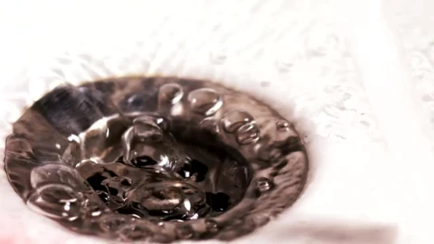 Stock Footage Water And Blood Running Down The Sink Live Wallpaper - Free Live Wallpaper