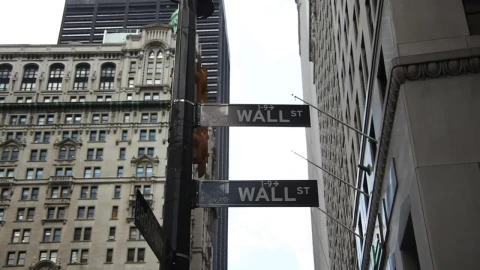 Stock Footage Wall Street Signs In Nyc Live Wallpaper - Free Live Wallpaper
