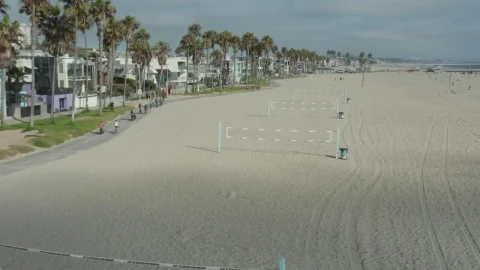 Stock Footage Volleyball Courts On The Beach Live Wallpaper - Free Live Wallpaper