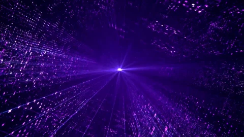 Stock Footage Virtual D Network Stage With Purple Tones Live Wallpaper - Free Live Wallpaper