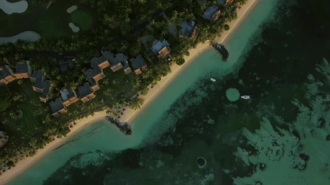 Stock Footage Villas Along The Beach Live Wallpaper - Free Live Wallpaper