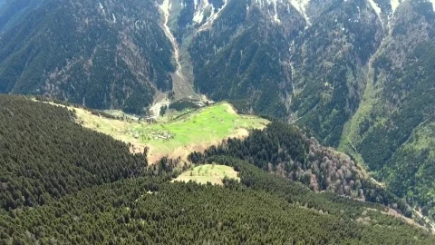 Stock Footage Village On Top Of The Mountain Live Wallpaper - Free Live Wallpaper