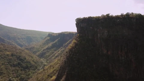 Stock Footage View Of Cliffs And A Valley Live Wallpaper - Free Live Wallpaper