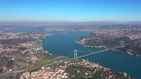 Stock Footage View Across Istanbul Live Wallpaper - Free Live Wallpaper