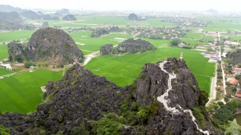 Stock Footage Vietnam Mountain Landscape And Towns Live Wallpaper - Free Live Wallpaper