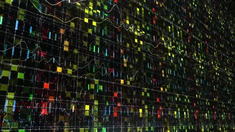 Stock Footage Video With Digital Trade Network Concept Live Wallpaper - Free Live Wallpaper