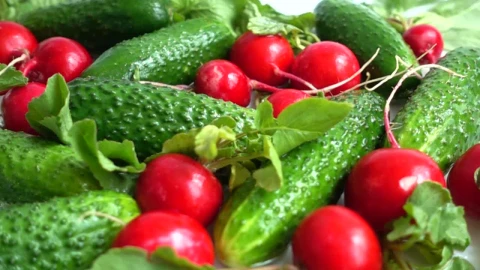 Stock Footage Vegetables Being Washed Live Wallpaper - Free Live Wallpaper