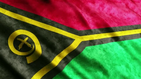 Stock Footage Vanuatu D Flag Waving By The Wind Live Wallpaper - Free Live Wallpaper