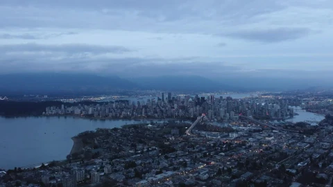 Stock Footage Vancouver City Seen From Above Live Wallpaper - Free Live Wallpaper