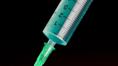 Stock Footage Vaccine Inside A Syringe Live Wallpaper - Free Live Wallpaper