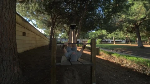 Stock Footage Working Out In The Park On A Hot Day Live Wallpaper Free - Free Live Wallpaper