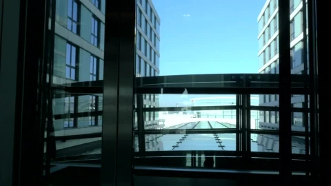 Stock Footage Woman Walking Out Of An Elevator Live Wallpaper Free - Free Live Wallpaper