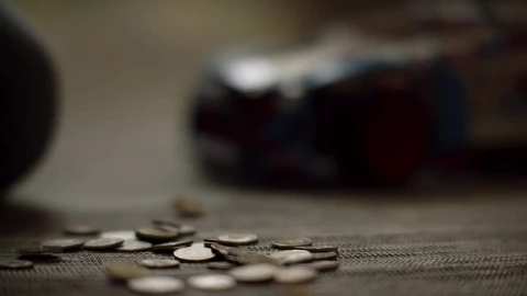 Stock Footage Woman Dropping Coins Live Wallpaper Free - Free Live Wallpaper