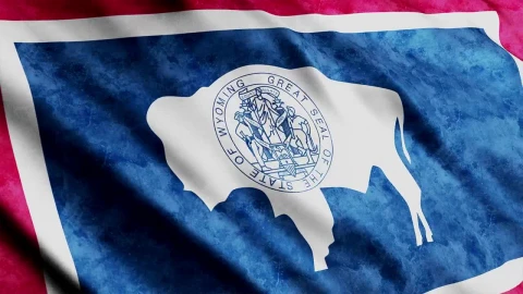 Stock Footage Wyoming State Flag D Animation Live Wallpaper Free - Free Live Wallpaper