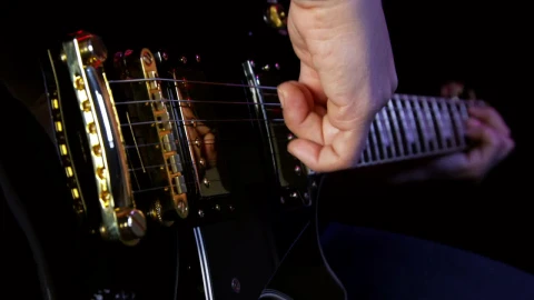 Stock Footage Woman Playing A Guitar Live Wallpaper Free - Free Live Wallpaper
