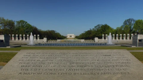 Stock Footage World War Memorial In The Usa Live Wallpaper Free - Free Live Wallpaper