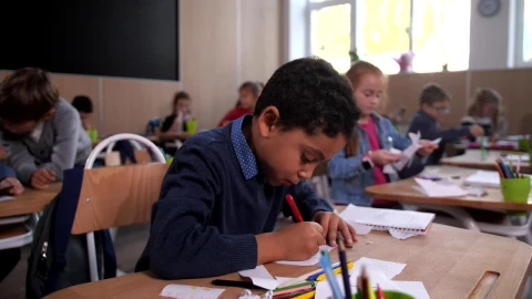 Stock Footage Young Man Drawing At His Desk Live Wallpaper Free - Free Live Wallpaper