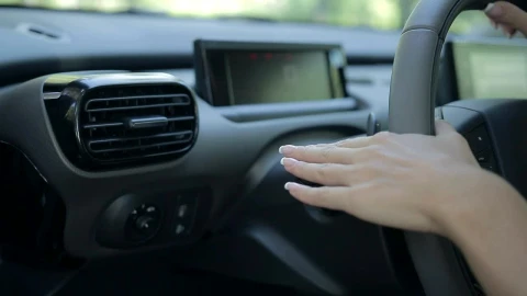 Stock Footage Woman Using A Turning Signal Live Wallpaper Free - Free Live Wallpaper