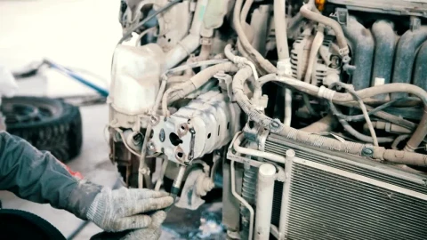 Stock Footage Worker Welding Parts Of An Old Motor Live Wallpaper Free - Free Live Wallpaper