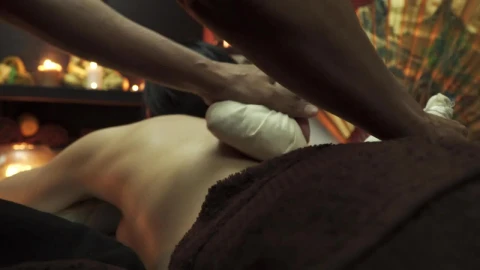 Stock Footage Woman Performing Thai Buddhist Massage Live Wallpaper Free - Free Live Wallpaper